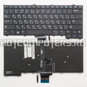 Клавиатура для ноутбука Dell Latitude E7420, E7440 Series, p/n: V136425AS1, PK130R82A06, черная с подсветкой