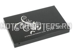 Бокс для жесткого диска 2,5' алюминиевый USB 3.0 DM-2512 черный