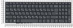 Клавиатура для ноутбука Lenovo IdeaPad 320-15ABR, 320-15AST Series, p/n: 9Z.NDRDSN.101, SN20N0459116, AE08L010, черно-серая, без рамки