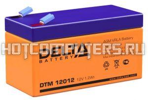 Аккумуляторная батарея Delta DTM 12012 (12V 1.2Ah)