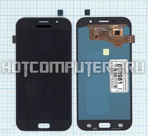 Модуль (матрица + тачскрин) для Samsung Galaxy A7 (2017) SM-A720F OLED черный