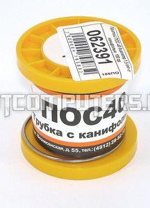 Припой ПОС-40 диаметр 1,5 мм с канифолью 100 гр