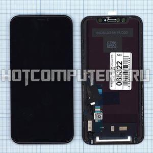 Дисплей для iPhone XR в сборе с тачскрином (Hancai TFT) черный