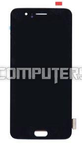 Модуль (матрица + тачскрин) для OnePlus 5 OLED черный
