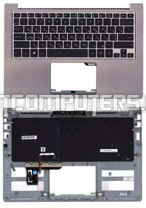 Клавиатура для ноутбука Asus UX303 с топкейсом и подсветкой