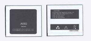Аккумуляторная батарея для телефона Micromax A092 Canvas Quad