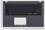 Клавиатура для ноутбука Asus X509UJ топ-панель черная