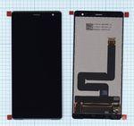 Модуль (матрица + тачскрин) для Sony Xperia XZ2 (H8216/H8266) черный