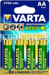 Аккумуляторная батарея Varta R6 (AA) Ni-Mh 2700mAh (4шт.)