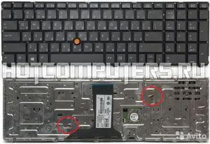 Клавиатура для ноутбука HP Elitebook 8760W 8760P Series, Без рамки