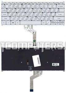 Клавиатура для ноутбука Acer Swift 3 SF314-42 Series, серебристая с подсветкой