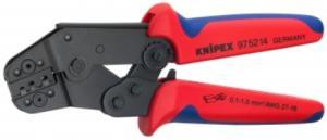 Клещи зажимные для опрессовки, укороченная конструкция 97 52 14, KNIPEX KN-975214 (KN-975214)