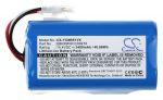 Аккумуляторная батарея CameronSino CS-YCM051VX для пылесоса iClebo Arte, Pop, Smart (EBKRWHCC00978) 3.4Ah 14.4V