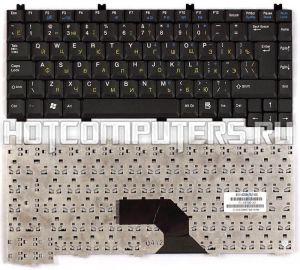 Клавиатура для ноутбуков Fujitsu Siemens Amilo L7300 V2010 Series, Русская, Чёрная, p/n: K011405B3