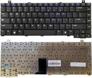 Клавиатура для ноутбуков Gateway 3000, 4000, M200, M300, MX3000, MX3200, MX3500, MX3600, NX200, NX200s, NX250, S-7000 Series, p/n: K020303D4 US, AAHB50400000K1, HMB991-T01, русская, черная