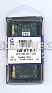 Модуль памяти Kingston DDR3- 4GB, 1600МГц (PC3-12800), SO-DIMM