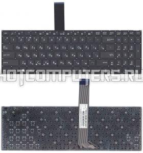 Клавиатура для ноутбука Asus A56C, A56CA, A56CB, A56CM, K56C, K56CA Series, p/n: 0KN0-N31RU, 130KNB0-6108RU00, черная без рамки, плоский Enter