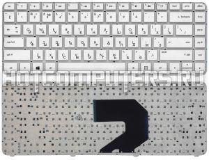 Клавиатура для ноутбуков HP Pavilion G4-2000, G4-2100 Series, p/n: 680555-001, AER33L00110, MP-11K66LA-920, русская, белая без рамки