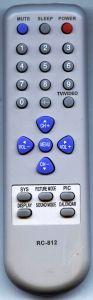 Купить пульт дистанционного управления для RC-812 (SHIVAKI/ TECHNO/ TRONY/ NOVEX/ ELENBERG)