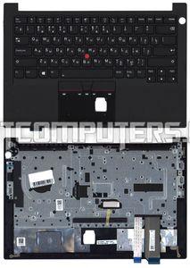 Клавиатура для ноутбука Lenovo ThinkPad E14 G2 Series, p/n: 5M11A35102, 5M11A35103, 5M11A35104, черная с черным топкейсом, Ver.2