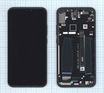 Модуль (матрица + тачскрин) для Asus ZenFone 5 ZE620KL черный с рамкой