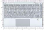 Клавиатура для ноутбука HP Spectre X360 13-AW TPN-Q225 топкейс серебристый