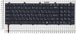 Клавиатура для ноутбука MSI GE60, GE70, GT70 Series, p/n: V132150AK1, 6-08-P2700-410-3, V123322JK2, черная с черной рамкой и подсветкой 