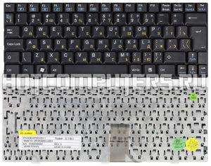 Клавиатура для ноутбуков Roverbook Nautilus v212 Series, Русская, Черная, p/n: MP-05286SU-4303