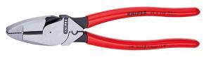 Клещи с токоведущим кабелем "Lineman’s Pliers", 240 мм, 09 11 240, KNIPEX KN-0911240 (KN-0911240)