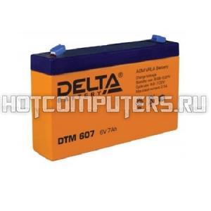 Аккумуляторная батарея Delta DTM 607 (6V;7Ah)