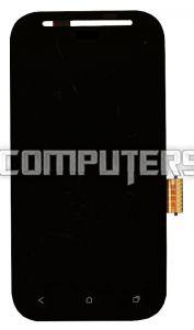 Модуль (матрица + тачскрин) для смартфона HTC Desire SV T326e черный