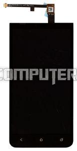 Модуль (матрица + тачскрин) 60H00664-01P, 4.7", для HTC One XC X720d черный, 1280x720 (SD+)