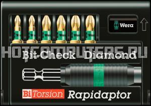 Набор 8755-6/BDC Bit-Check – Rapidaptor 056371, WERA WE-056371 (WE-056371)