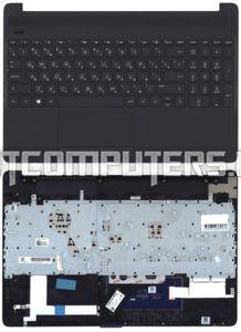 Клавиатура для ноутбука HP 15-DW 15-GW топкейс, черный