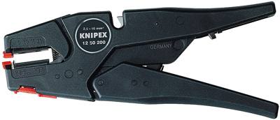 (KN-1250200) Автоматические клещи для удаления изоляции самонастраивающийся 12 50 200, KNIPEX KN-1250200