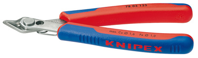 (KN-7803125) Кусачки для электроники прецизионные Electronic Super Knips ® 78 03 125, KNIPEX KN-7803125