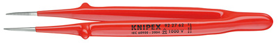 (KN-922762) Пинцет для прецизионных работ, изолирован 92 27 62, KNIPEX KN-922762