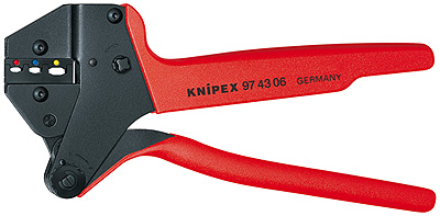 (KN-974306) Инструмент для опрессовки системный, для сменных опрессовочных плашек 97 43 06, KNIPEX KN-974306
