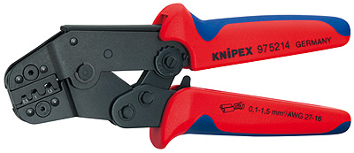 (KN-975214) Клещи зажимные для опрессовки, укороченная конструкция 97 52 14, KNIPEX KN-975214