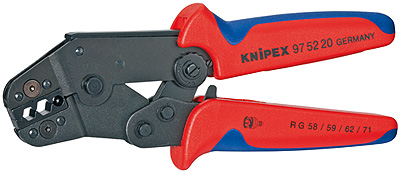 (KN-975220) Клещи зажимные для опрессовки, укороченная конструкция 97 52 20, KNIPEX KN-975220