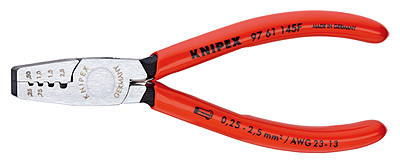 (KN-9761145A) Инструмент для обжима концевых гильз 97 61 145 A, KNIPEX KN-9761145A