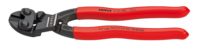 (KN-7121200) Изогнутый компактный болторез CoBolt® 71 21 200, KNIPEX KN-7121200
