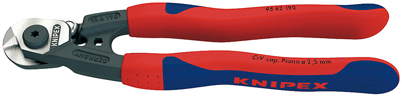 (KN-9562190) Ножницы для резки проволочных тросов 95 62 190, KNIPEX KN-9562190