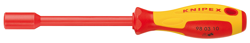 (KN-980305) Ключ гаечный торцовый с отверточной ручкой 98 03 05, KNIPEX KN-980305