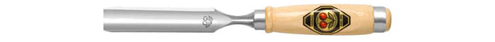 (KR-1431010) Полукруглая стамеска с рукояткой из граба KIRSCHEN, 10 мм., KR-1431010
