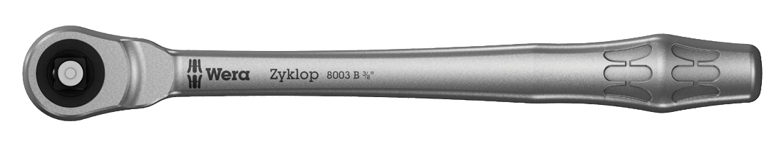 (WE-004033) 8003 B Zyklop Metal - трещотка, сдвижной квадрат, привод 3/8