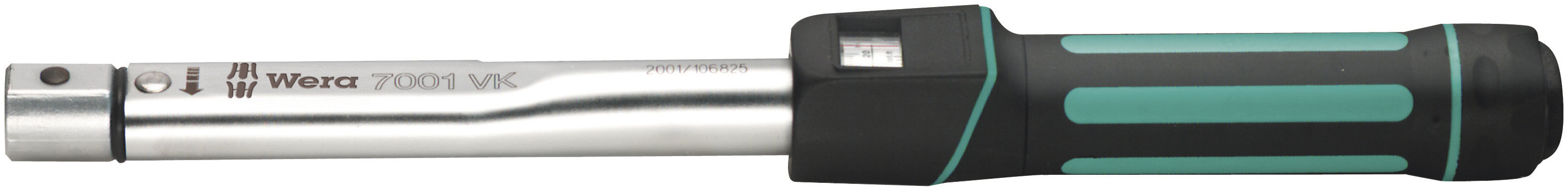 (WE-075412) Динамометрический ключ 7003 VK 40-200 Nm для вставных инструментов серия 7000 075412, WERA WE-075412