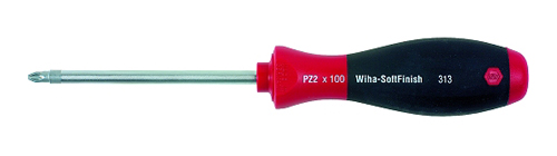 (WI-00770) Отвертка Wiha SoftFinish для винтов Pozidriv PZ1 x 80 мм, 00770