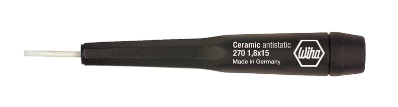 (WI-02164) Отвертка прецизионная Wiha Ceramic 270  1,3x15 мм, 02164