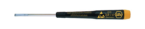 (WI-07636) Отвертка прецизионная Wiha ESD для винтов со шлицем 2,5x50 мм, 07636